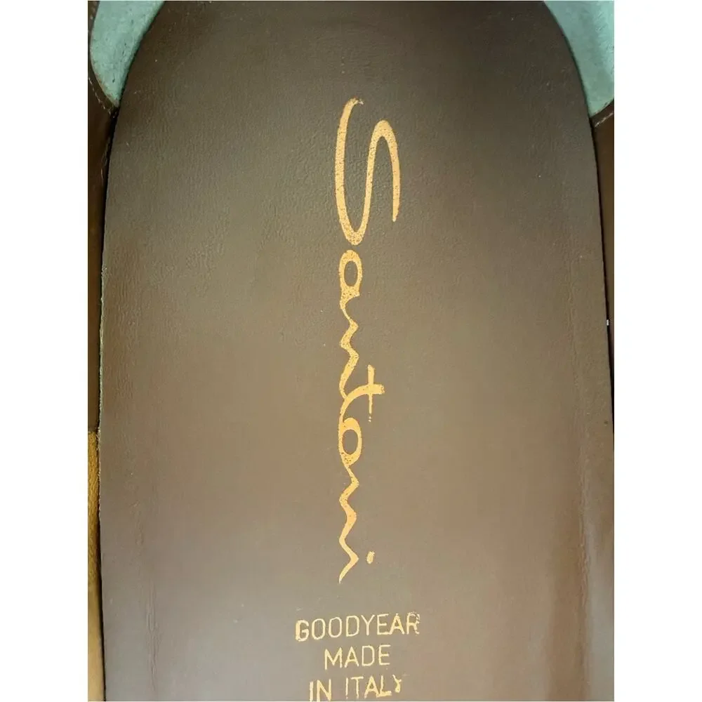 Santoni double buckle